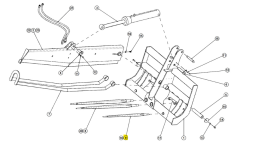 Tine 32" st splitter