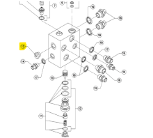 Blanking cap 3/8" (oleostar)