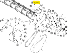 Buffer rubber 50x21 M10x28 90S