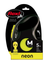 Flexi retracable leash new neon tape