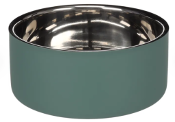 Matar & vatnsdallur fyrir hunda Gr&aelig;n