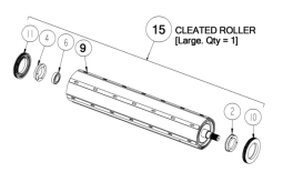 NO. 1 Roller replacment kit