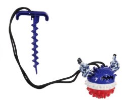 Dt Ball with tie out stake gazo blue