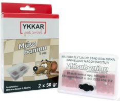 M&uacute;sabaninn, einnota beitust&ouml;&eth; 2x50gr