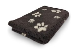Vetbed Darkbrown Beige paws none slip