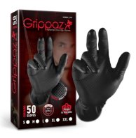 Nitrilhanskar Grippaz Svartir Large