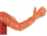 Burðarhanskar 90cm orange 100stk