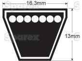 Viftureim SPB 2800 17x13mm