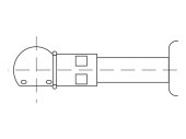 Gastjakkur 1200N 585mm