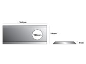 Hnífur Lely/NH/V Hægri120mm Form10