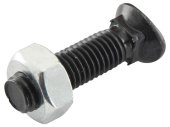 Oval head bolt w/nut fyrir 78095