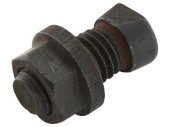 Conical Head bolt 1 Flat with nut M14x45